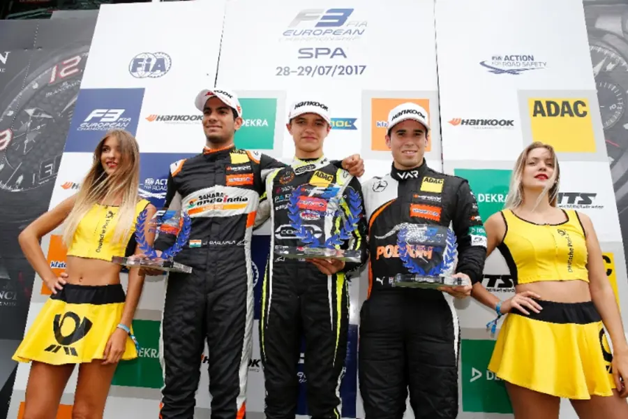 Two Rookie podiums in Belgian high speed adventure