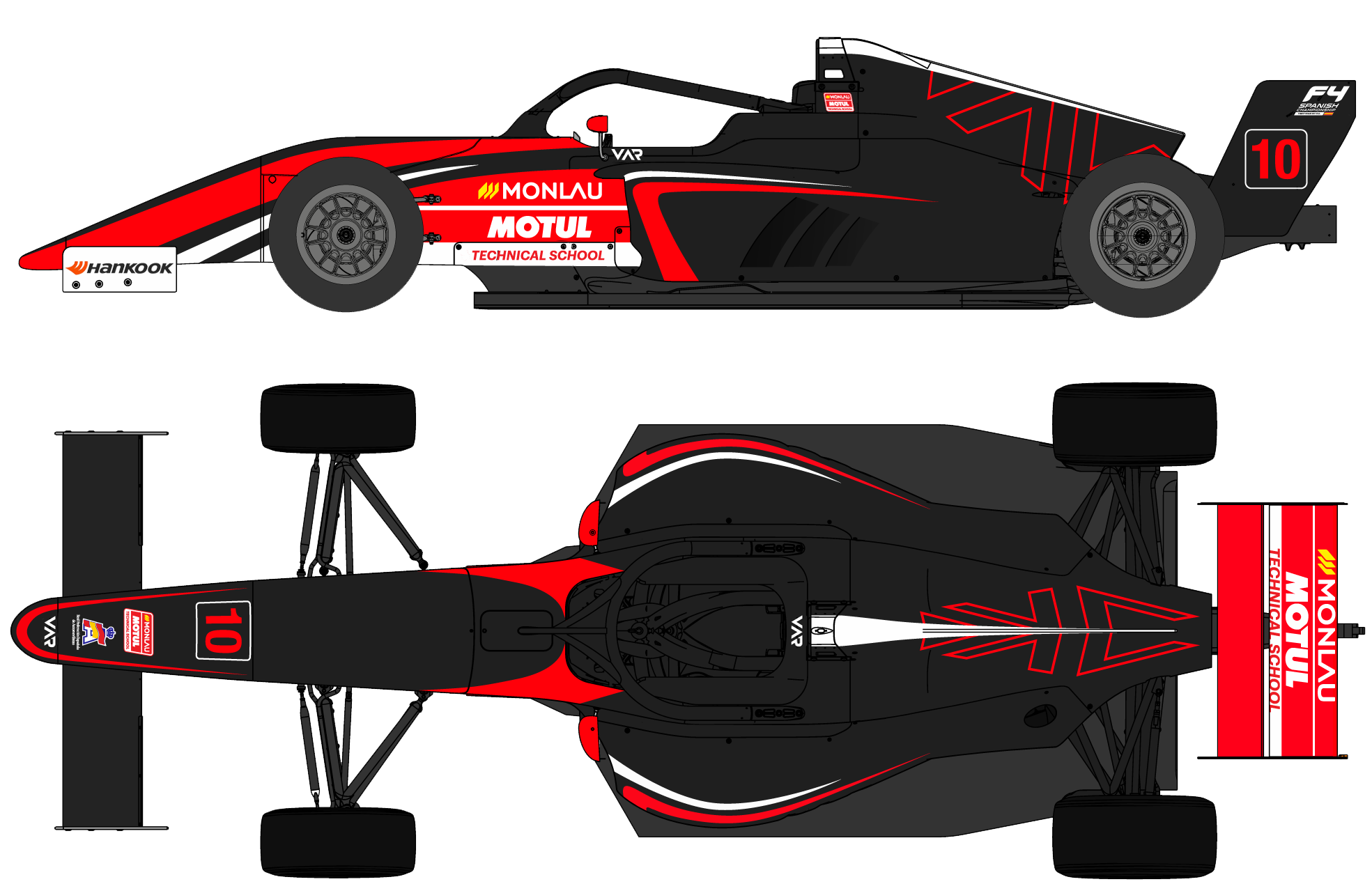 F4 Spanish Championship Livery