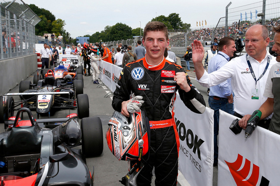 Another hat trick for Max at the Norisring
