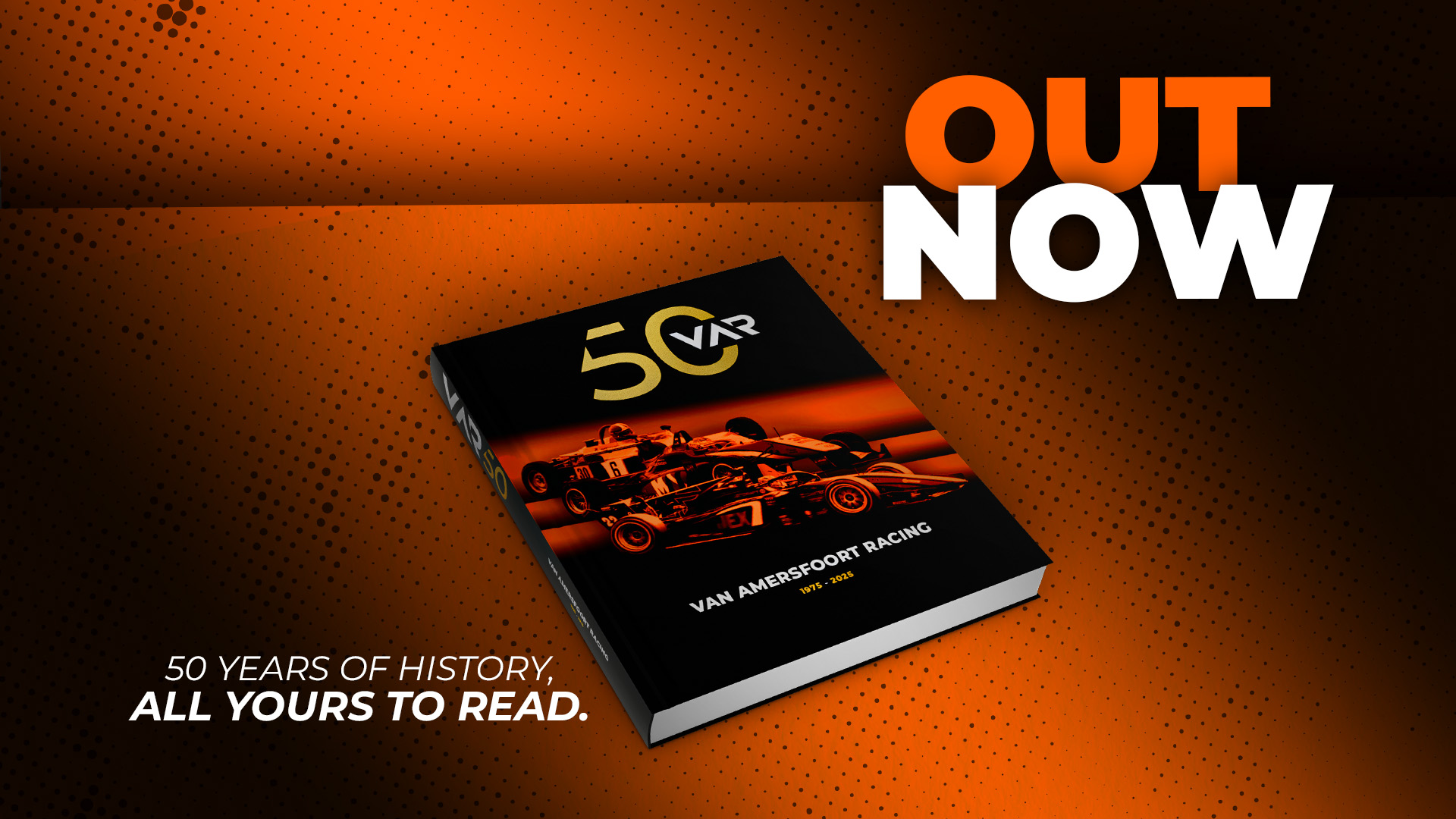 Van Amersfoort Racing Celebrates 50 Years with Exclusive Anniversary Book 
