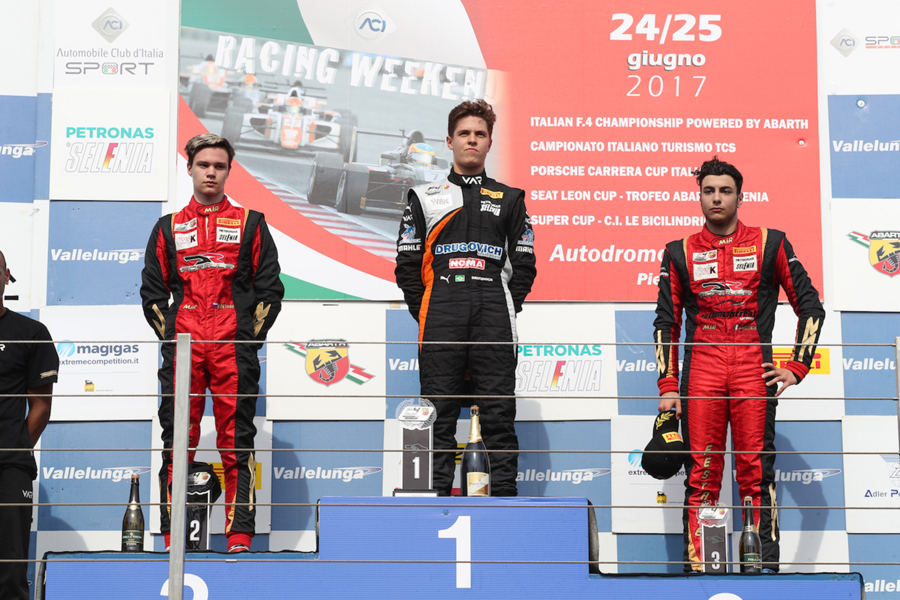 Winning return to Formula 4 Italian Championship
