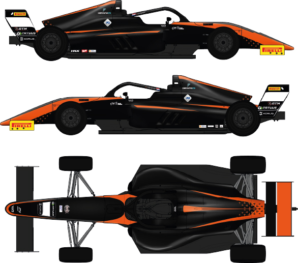 Italian F4 Championship Livery
