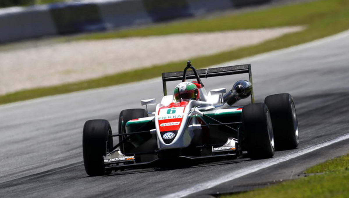 Sam MacLeod wins at Hockenheim in ATS Cup - Van Amersfoort Racing