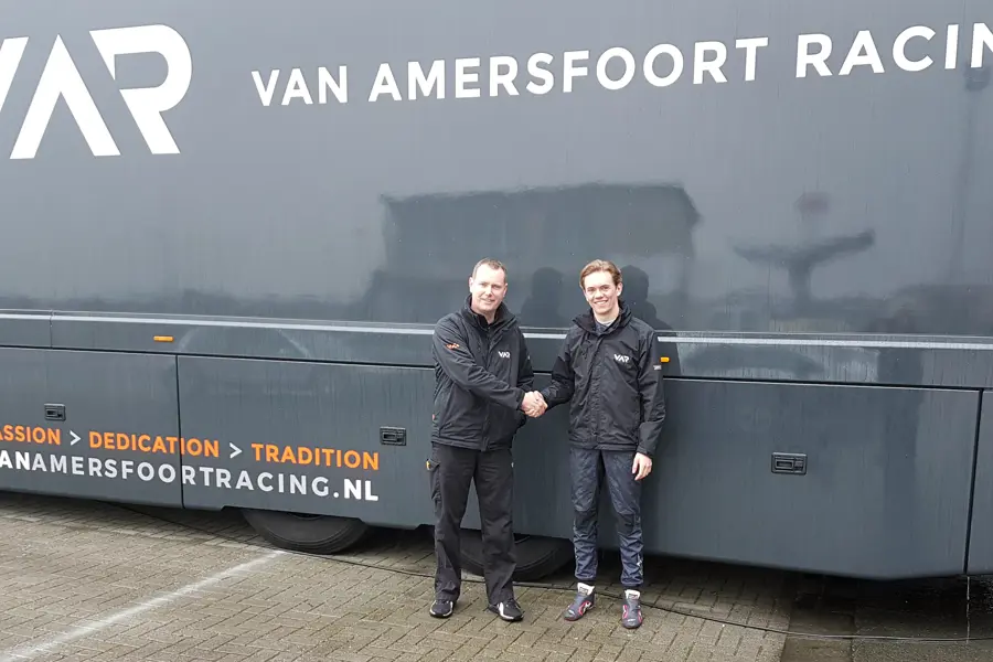 Lucas Alecco Roy continuous his special route with Van Amersfoort Racing