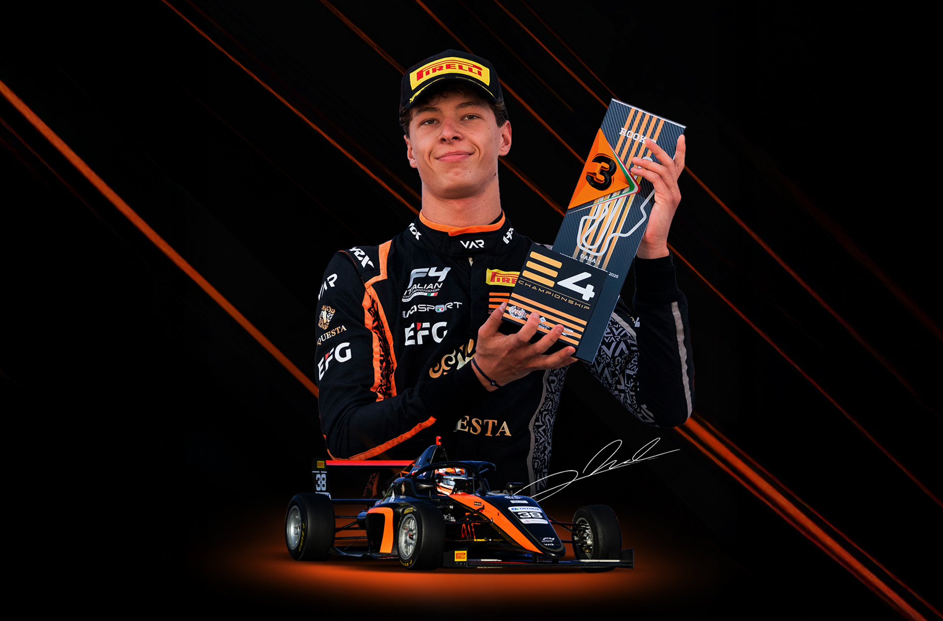 Van Amersfoort Racing continues with Alex Ruta for 2026 Formula 4 programme