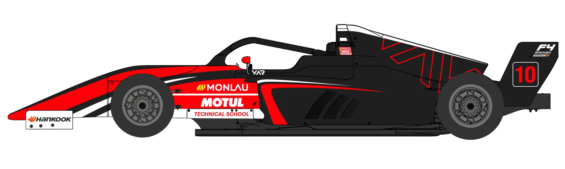 F4 Spanish Championship livery