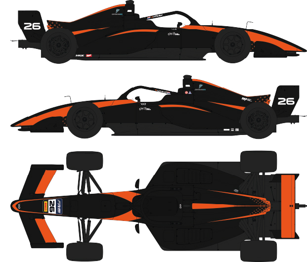 Formula Regional European Championship Livery