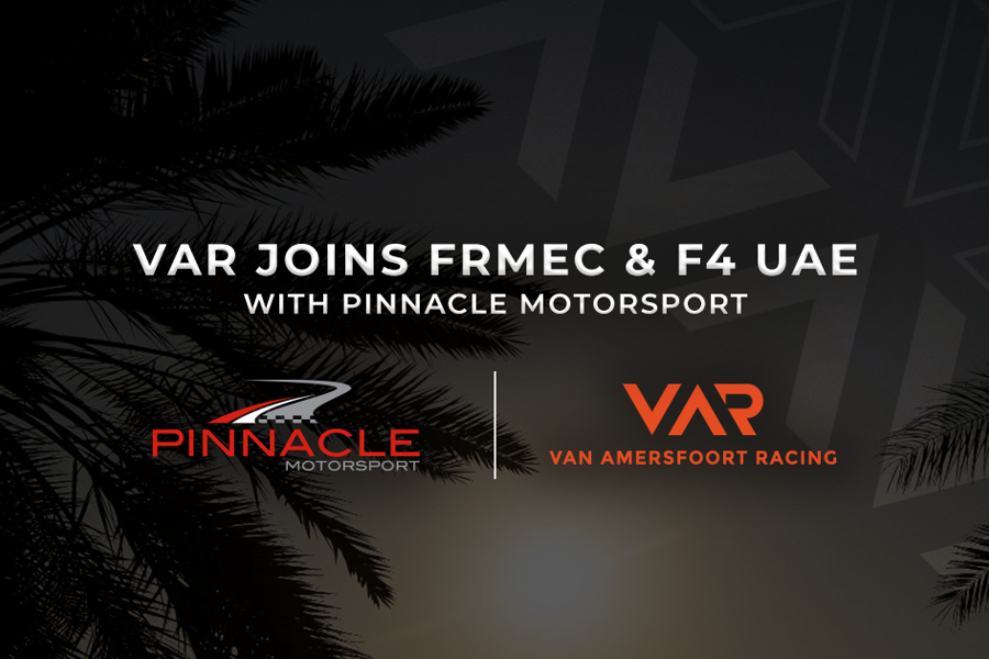 VAR enters FRMEC and F4 UAE Series with Pinnacle Motorsport