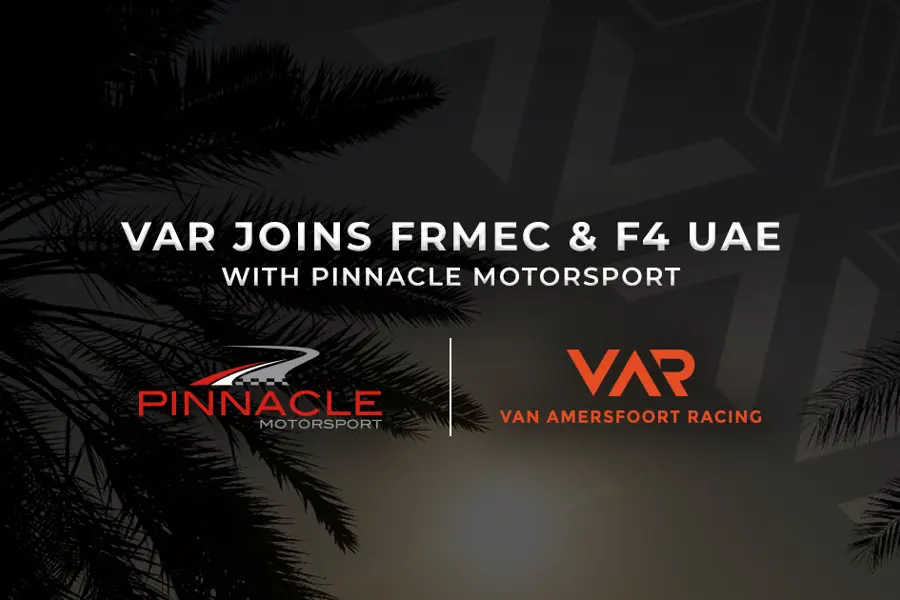 VAR enters FRMEC and F4 UAE Series with Pinnacle Motorsport
