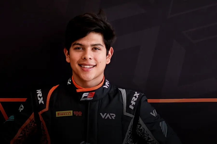 Rafael Villagómez rejoins VAR for 2023 FIA F3 Season