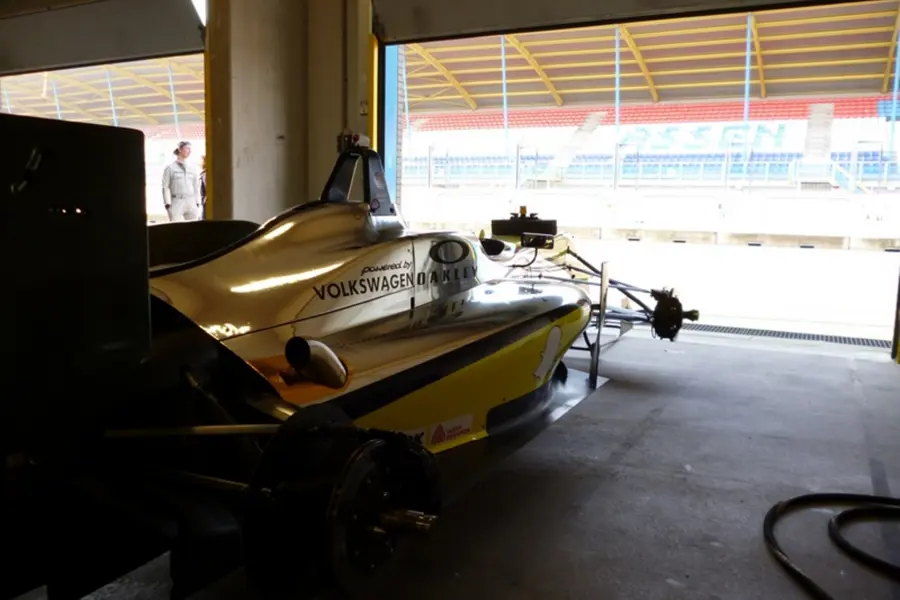 Cars ready to roll out in first tests