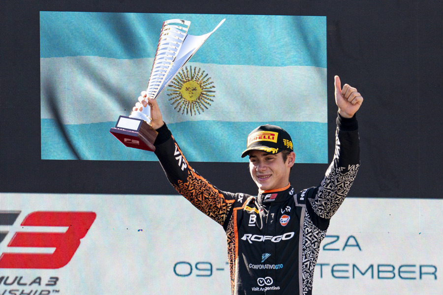 Colapinto wins at Monza
